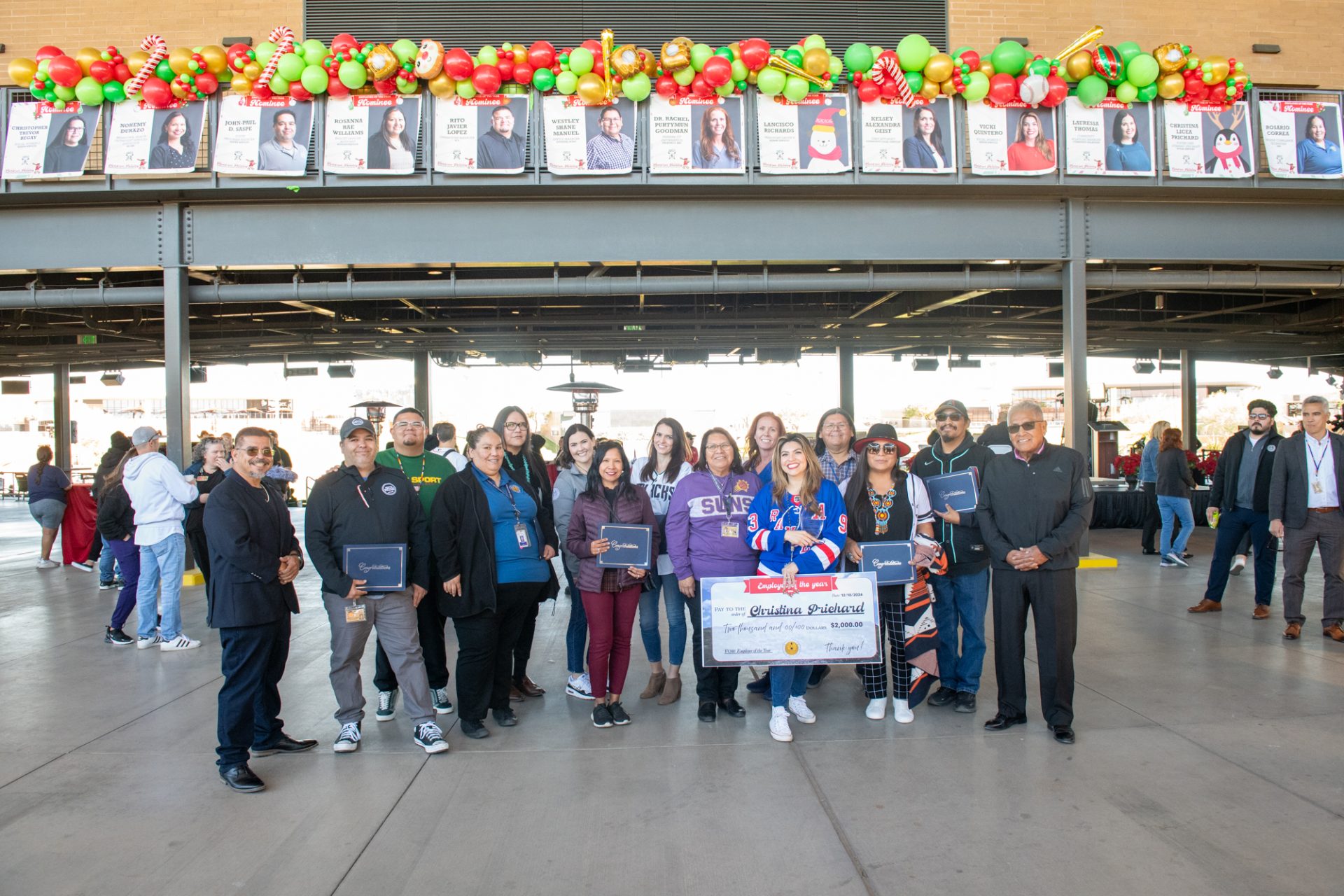 Employee Holiday Luncheon Held at Salt River Fields