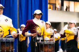 James Schaaf Performs in ASU Drumline at Peach Bowl