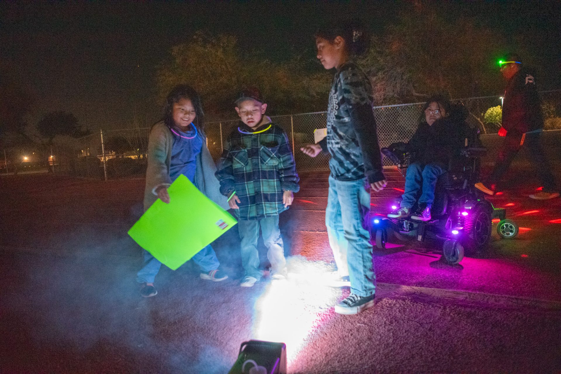 Inclusivity at the International Day of Acceptance Glow Walk