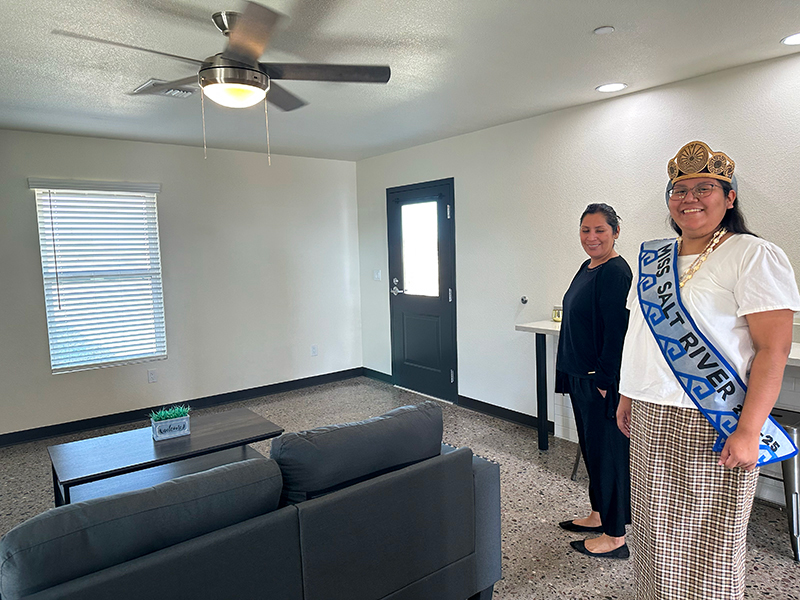 SRPMIC Officially Opens New Transitional Housing Property