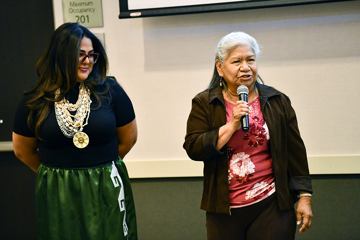 Heaven Sepulveda completes her dissertation, shows her appreciation to her Community 