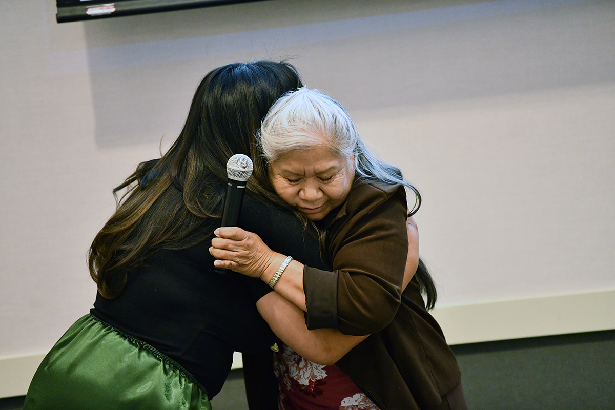 Heaven Sepulveda completes her dissertation, shows her appreciation to her Community 