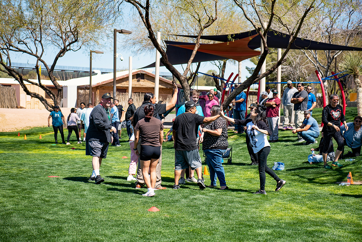 March Madness Fun at Friendship Park