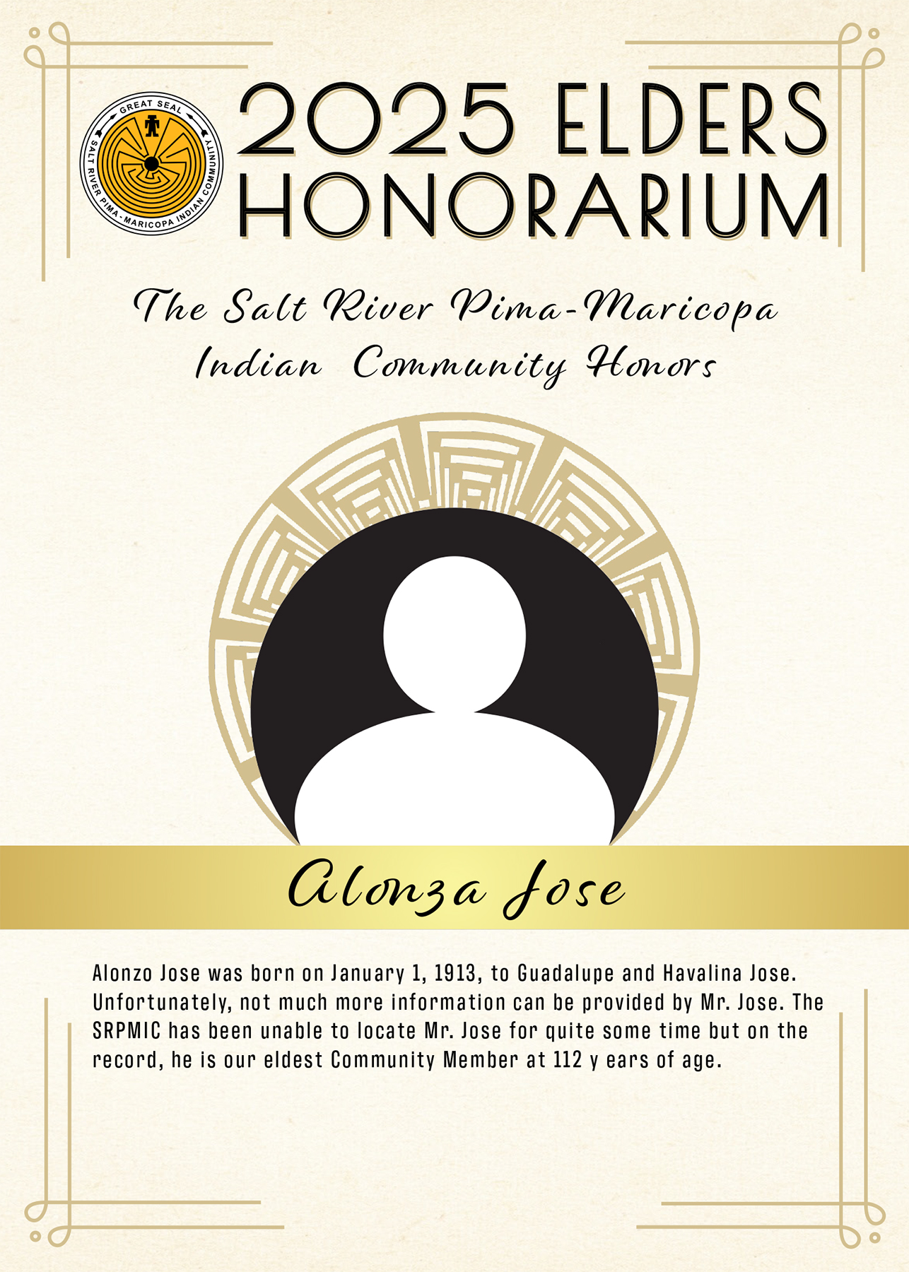 SRPMIC Honors Community Seniors Aged 90+ SRPMIC Honors Community Seniors Aged 90+