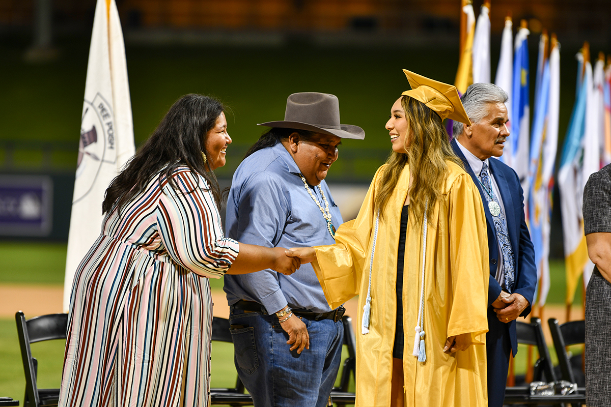Special Salt River Pima-Maricopa Indian Community Ceremony Celebrates Native Community College Graduates Special Salt River Pima-Maricopa Indian Community Ceremony Celebrates Native Community College Graduates