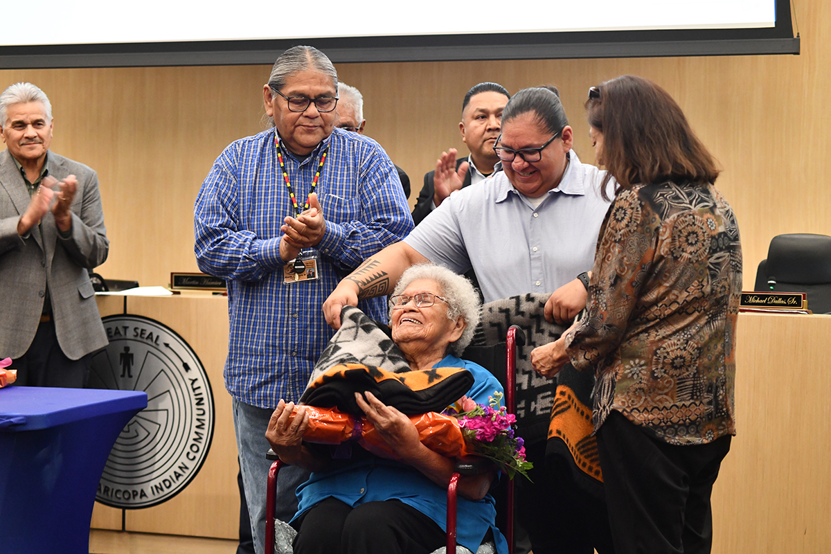 SRPMIC Honors Community Seniors Aged 90+ SRPMIC Honors Community Seniors Aged 90+