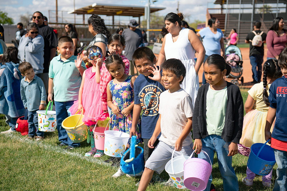 Easter Celebrated at Salt River Ballfield Easter Celebrated at Salt River Ballfield