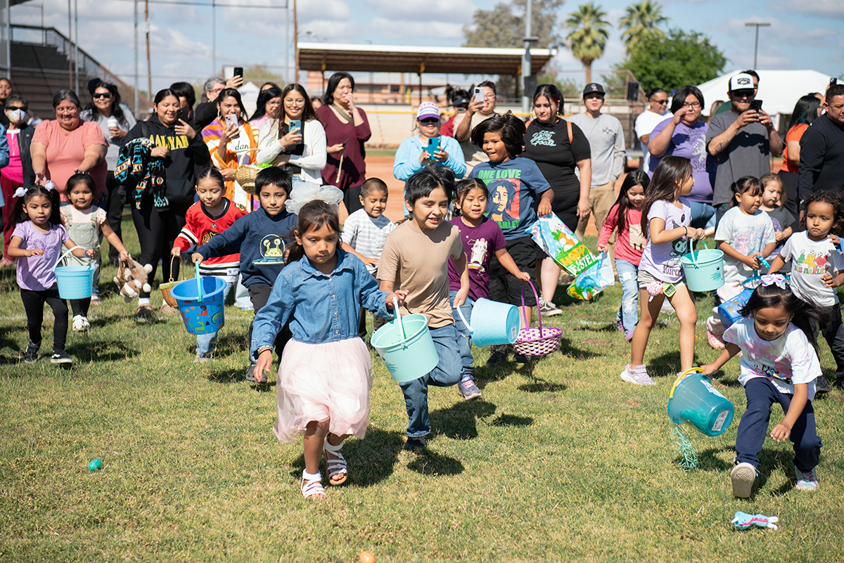 Easter Celebrated at Salt River Ballfield Easter Celebrated at Salt River Ballfield