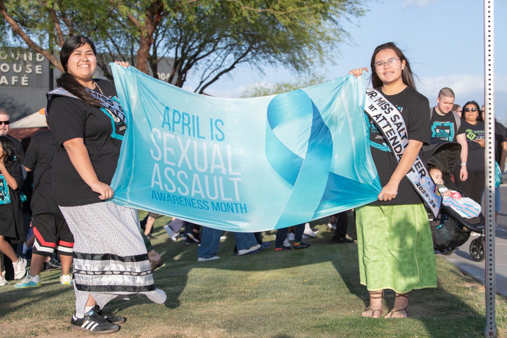 Sexual Assault Survivors Supported with Encouraging Words at Chalk N' Walk Sexual Assault Survivors Supported with Encouraging Words at Chalk N' Walk