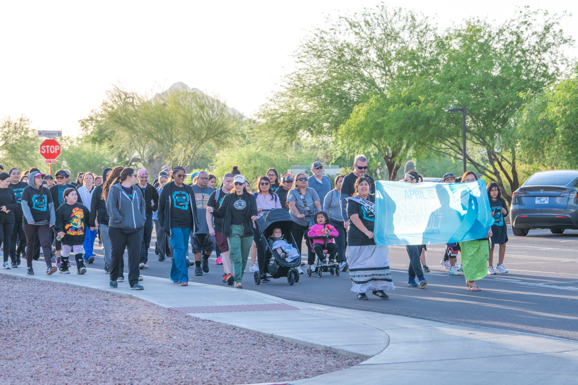 Sexual Assault Survivors Supported with Encouraging Words at Chalk N' Walk Sexual Assault Survivors Supported with Encouraging Words at Chalk N' Walk