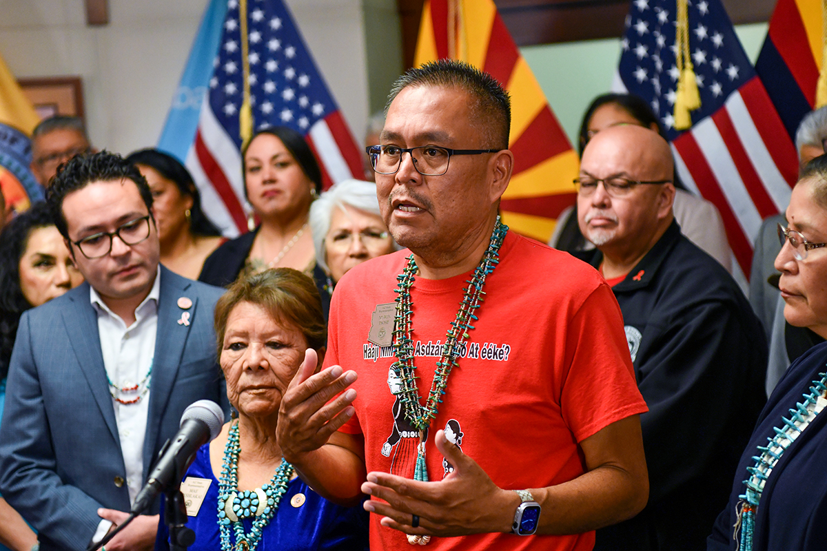 Arizona Gov. Hobbs Signs ‘Turquoise Alert’ system Arizona Gov. Hobbs Signs ‘Turquoise Alert’ system