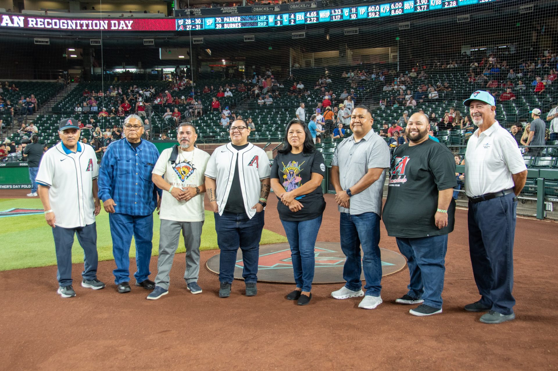 Native American Baseball Fans Celebrate NARD at Chase Field Native American Baseball Fans Celebrate NARD at Chase Field
