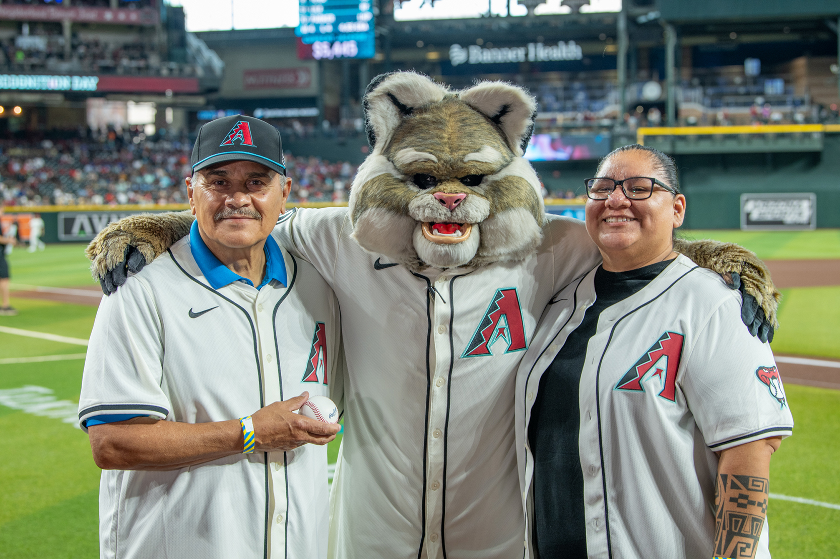 Native American Baseball Fans Celebrate NARD at Chase Field Native American Baseball Fans Celebrate NARD at Chase Field