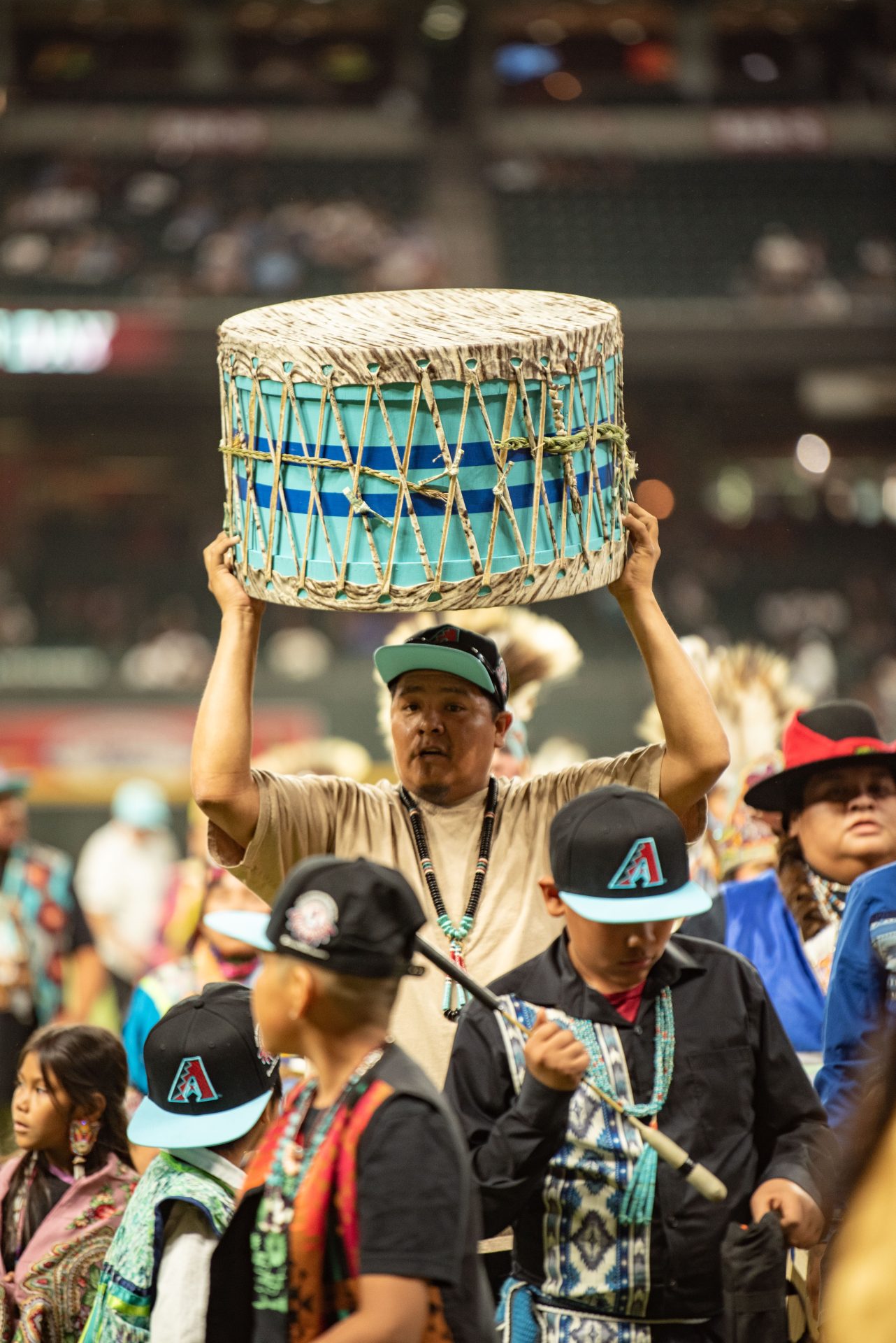 Native American Baseball Fans Celebrate NARD at Chase Field Native American Baseball Fans Celebrate NARD at Chase Field