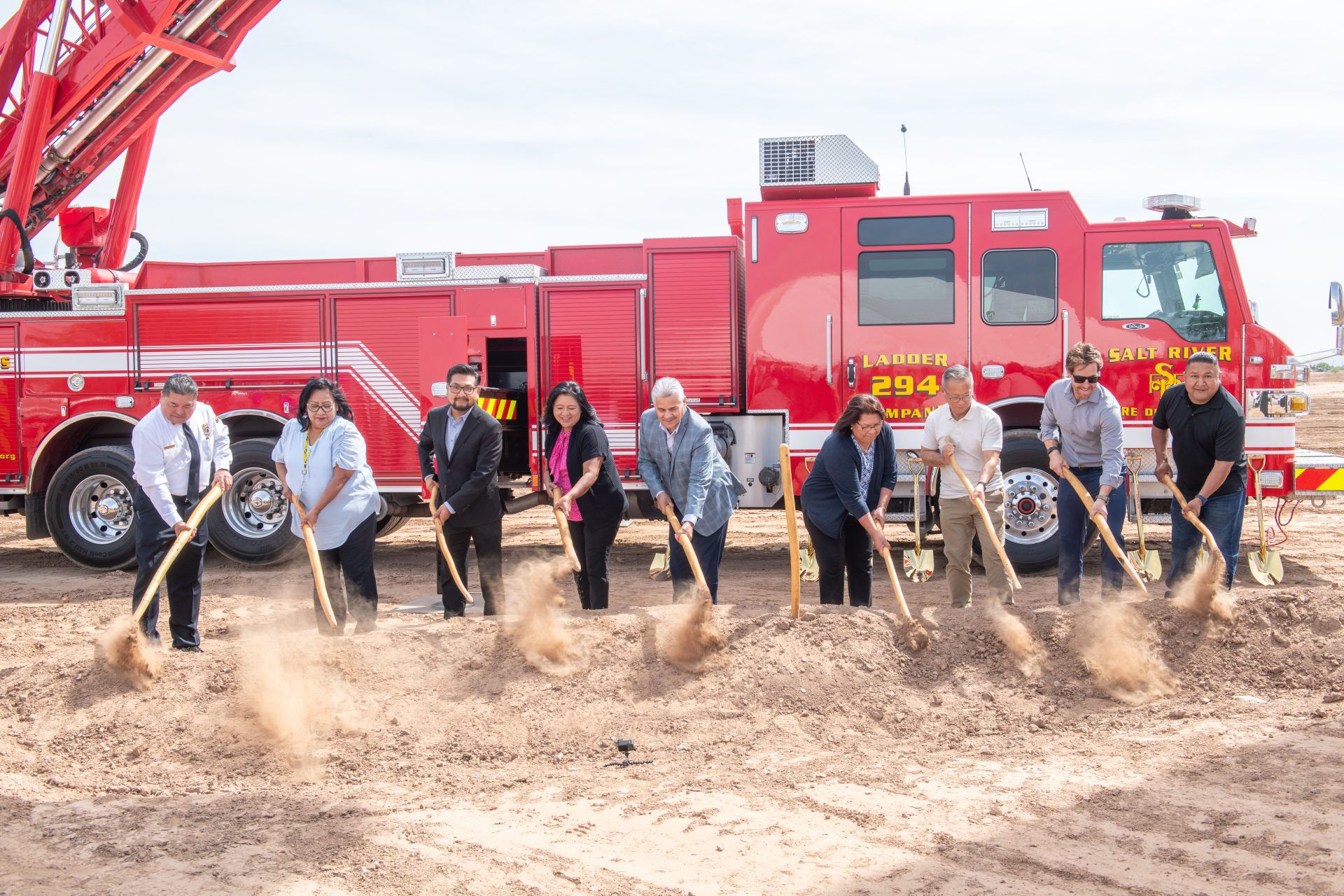 Salt River Fire Department Breaks Ground on Station 295 Salt River Fire Department Breaks Ground on Station 295