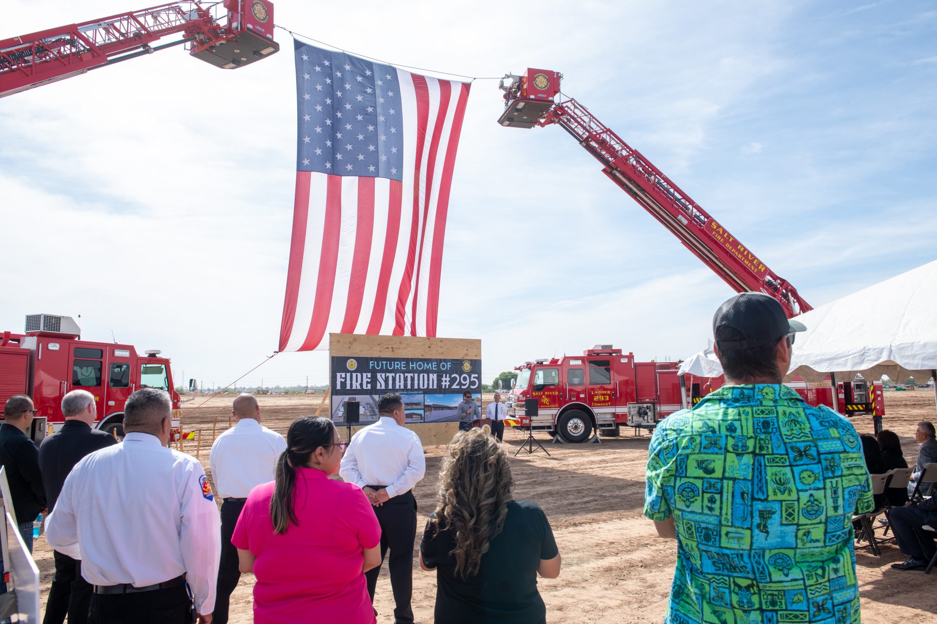 Salt River Fire Department Breaks Ground on Station 295 Salt River Fire Department Breaks Ground on Station 295