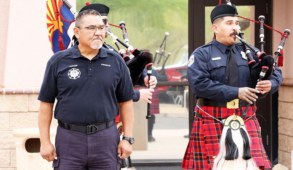 Capt. Velasquez 'Vel' Sneezy Retires