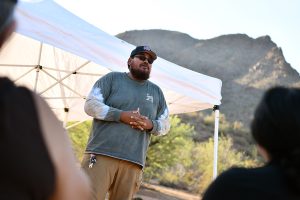 Jonathon Curry Helps Facilitate Saguaro Harvesting Series