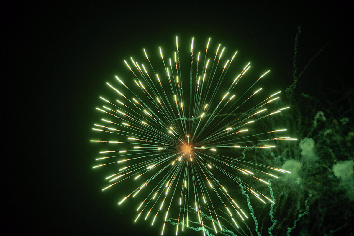 Fourth of July Lights Up the Night Fourth of July Lights Up the Night