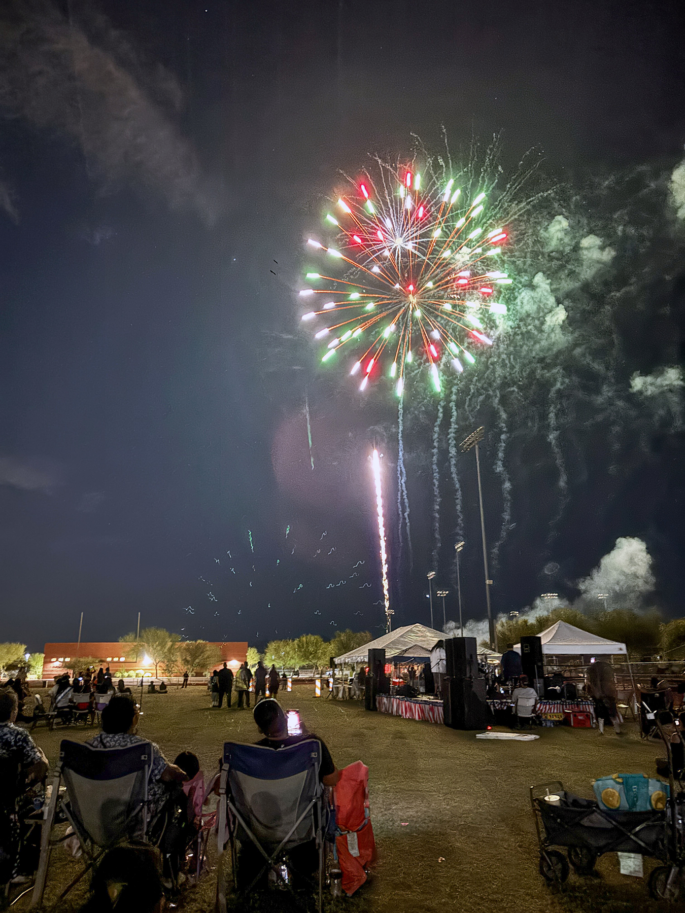 Fourth of July Lights Up the Night Fourth of July Lights Up the Night