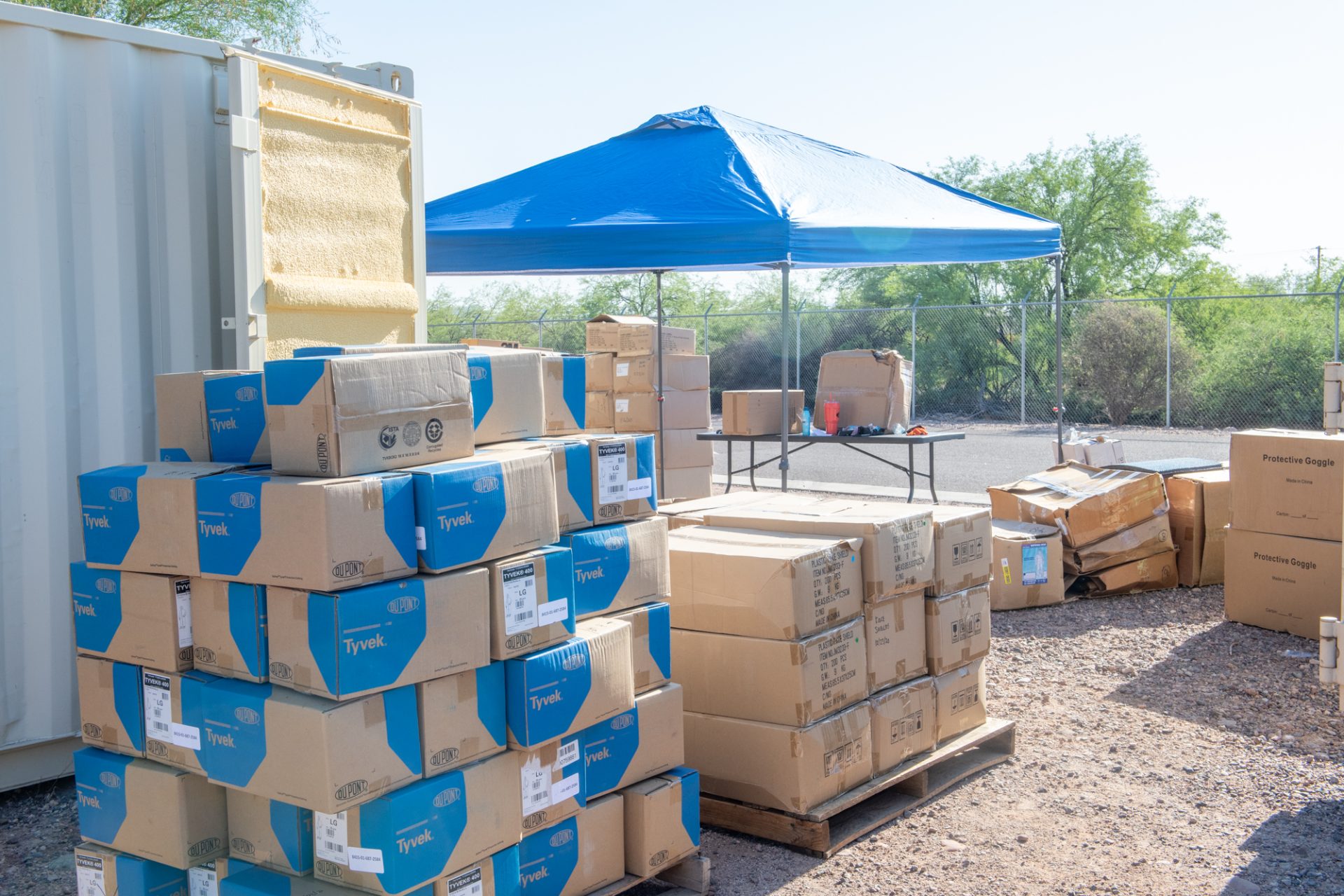 Salt River Public Health Donates Expired PPE for Training