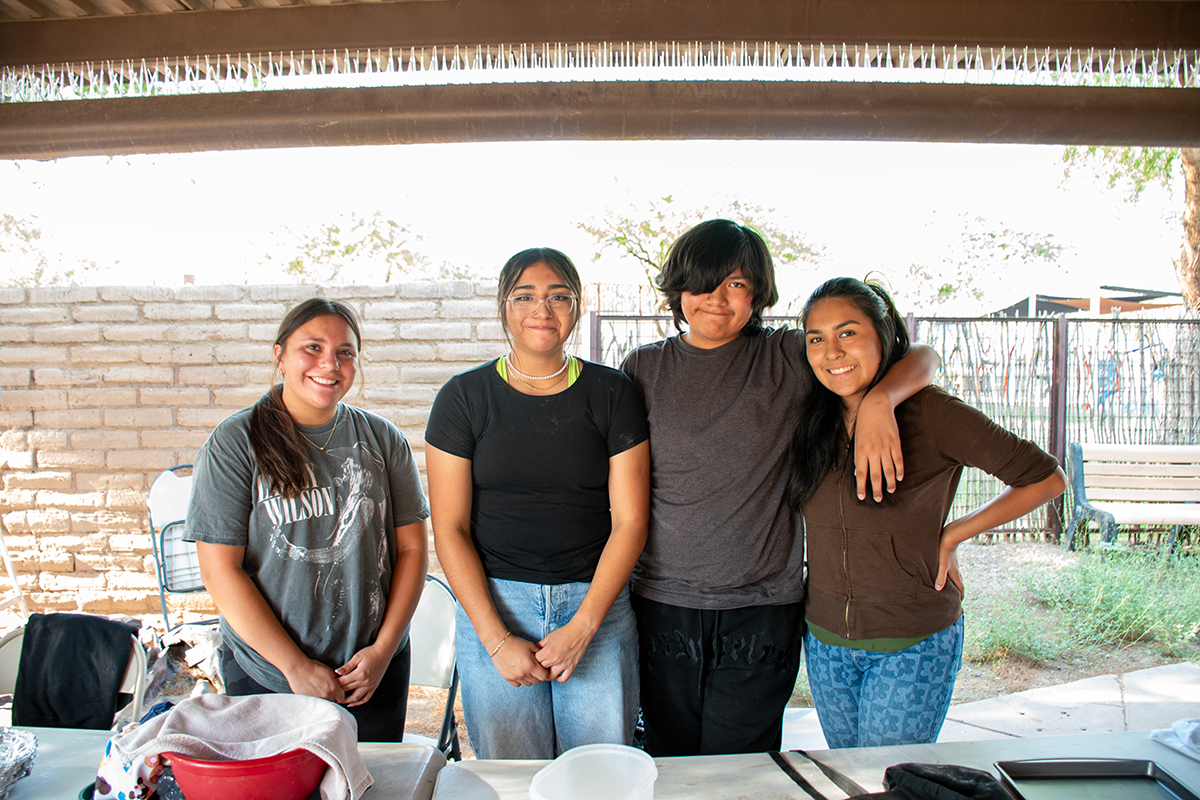 Community members were educated on the steps needed to make the perfect tortilla from scratch.