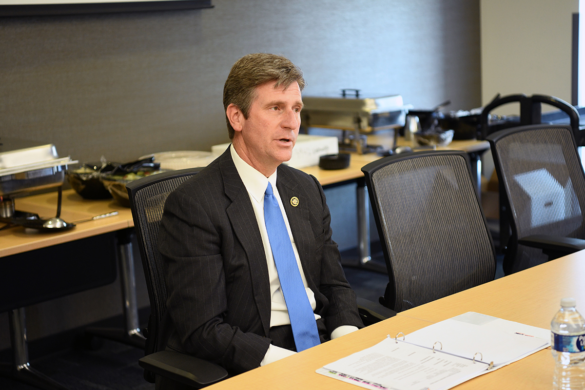 Congressman Greg Stanton Visits with SRPMIC Congressman Greg Stanton Visits with SRPMIC