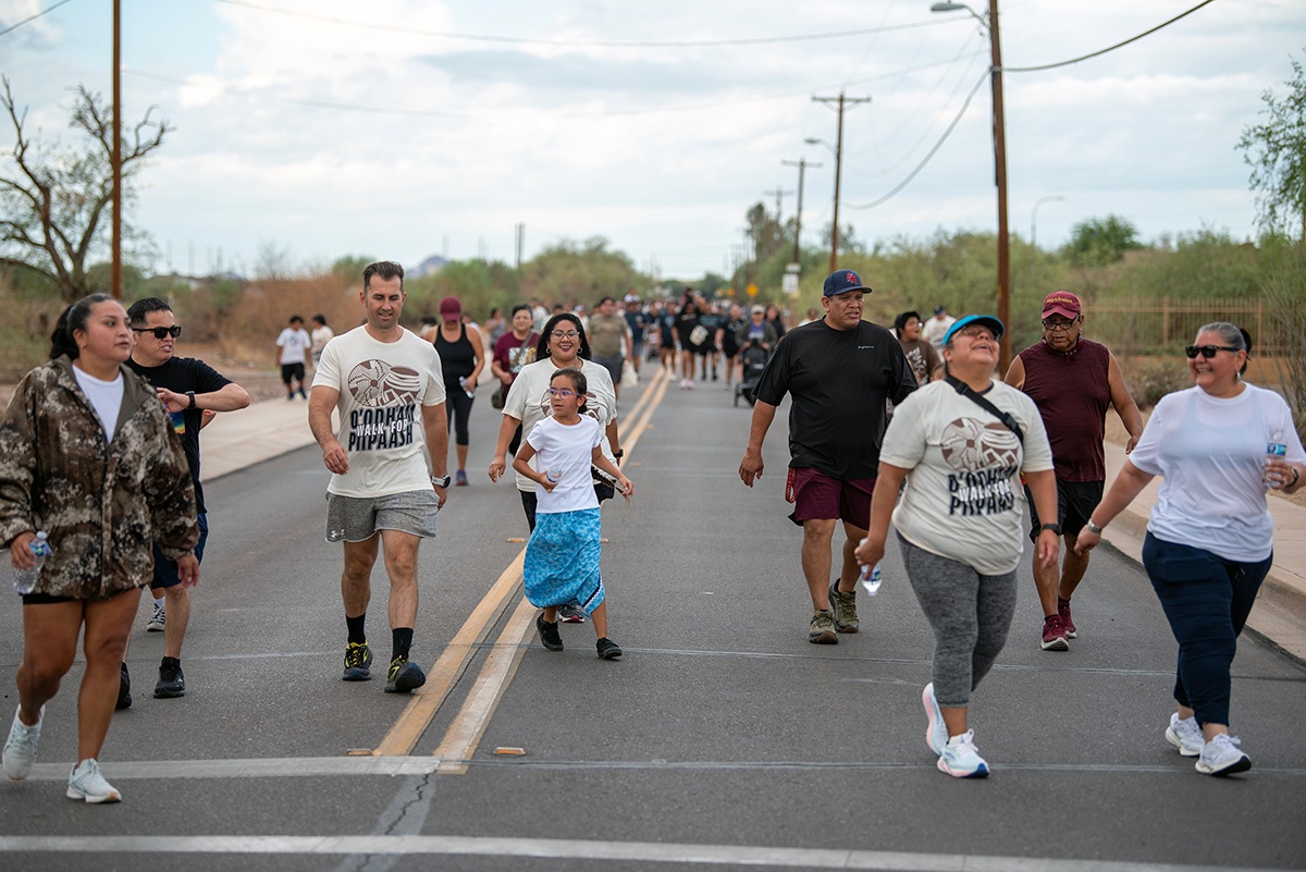 ‘Thank You for This Blessed Day’: The Walk for O’odham Piipaash
