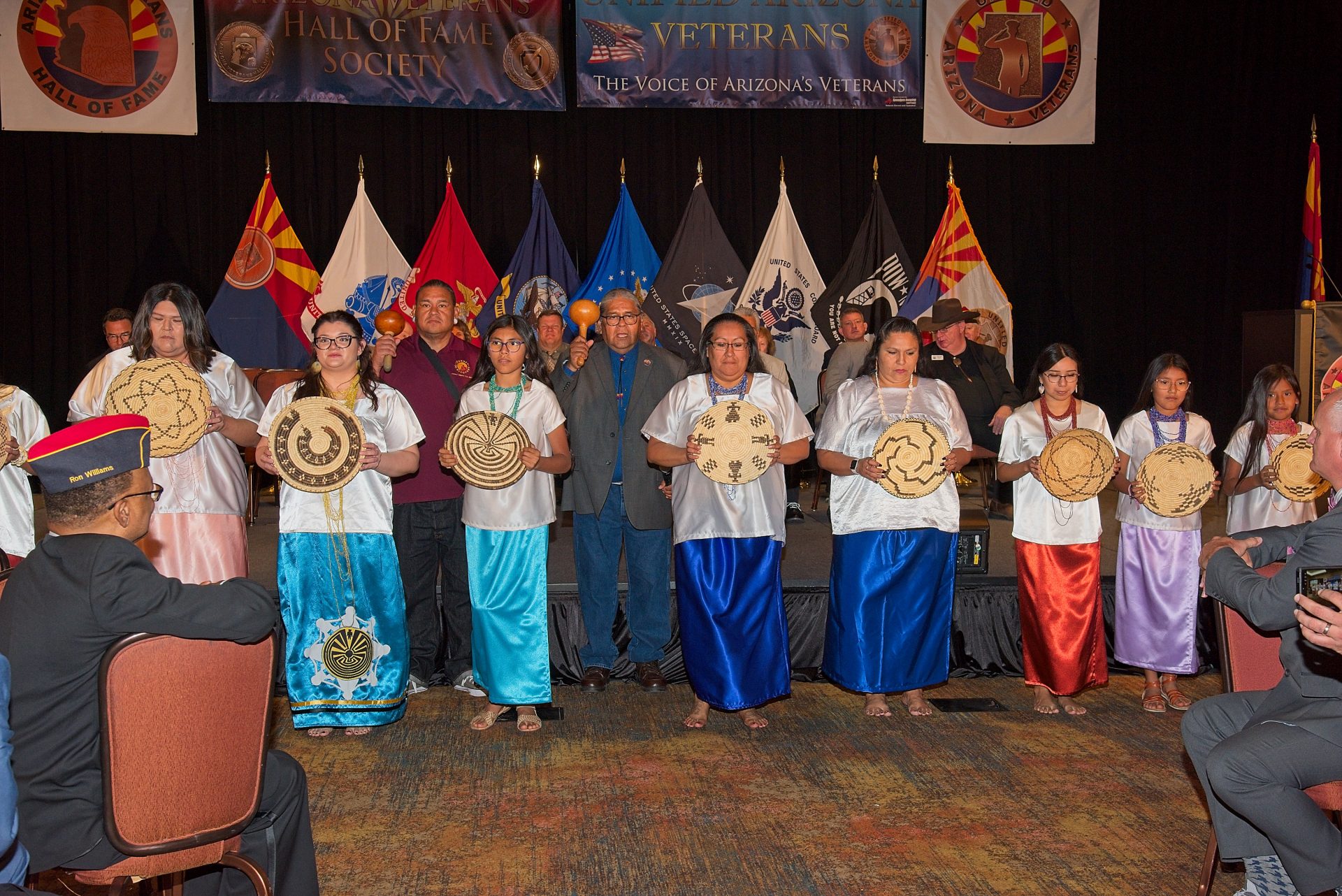 Unified Arizona Veterans Recognizes SRPMIC President Martin Harvier