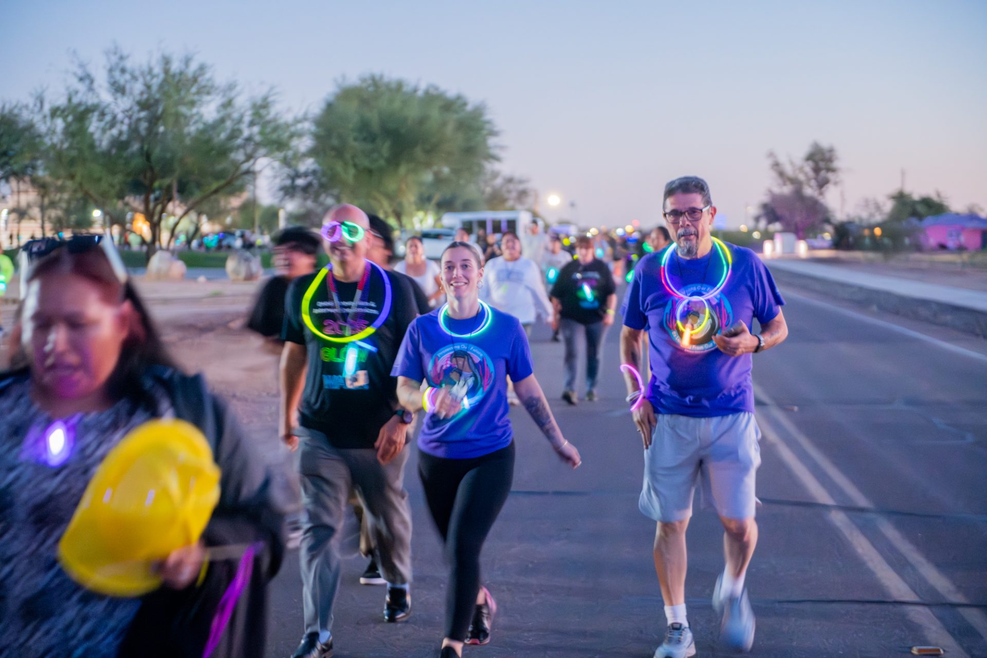 Glow Walk Helps Community Members Heal