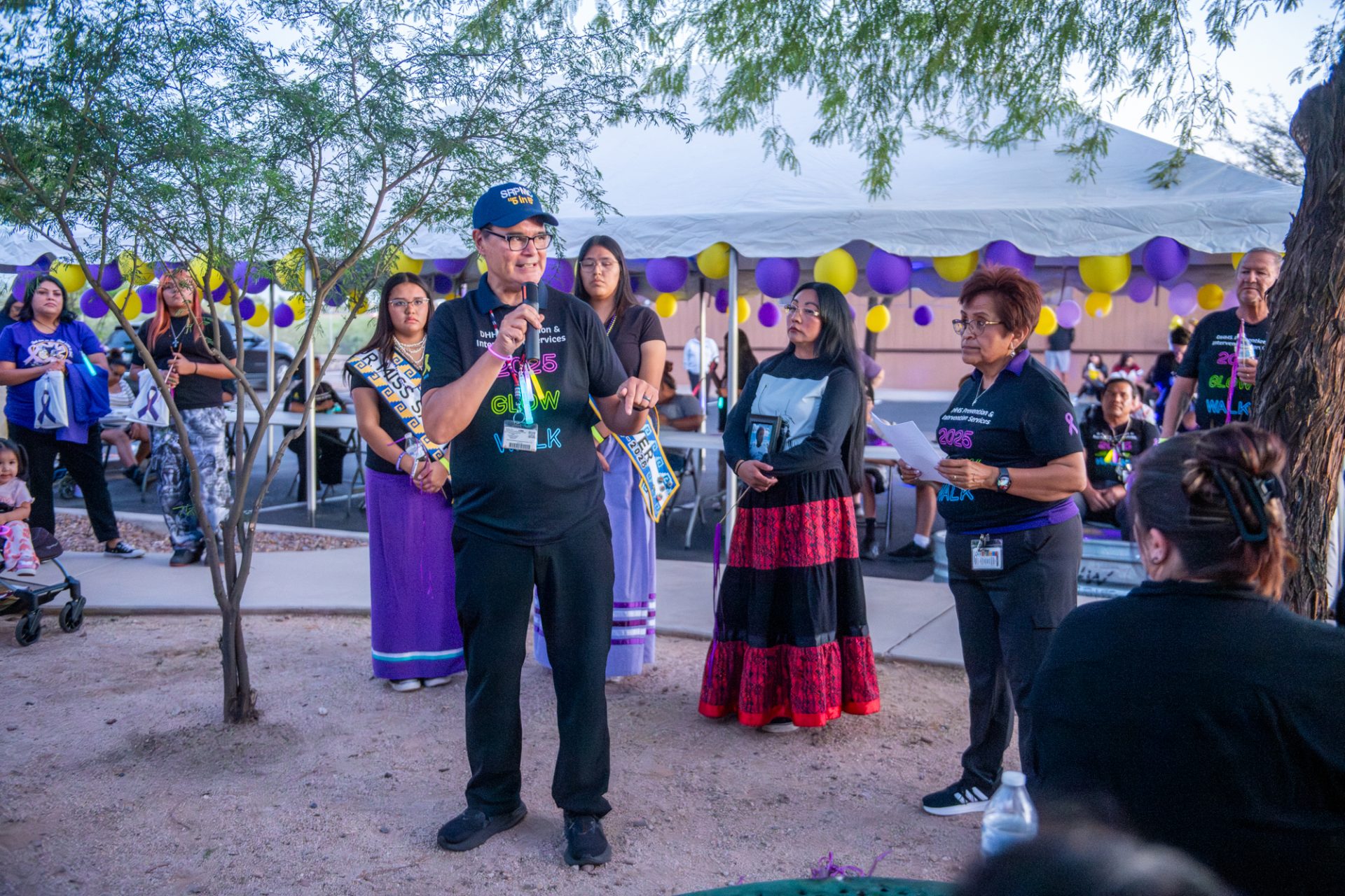 Glow Walk Helps Community Members Heal