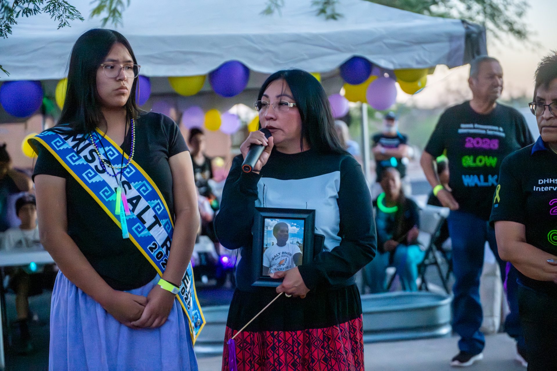 Glow Walk Helps Community Members Heal