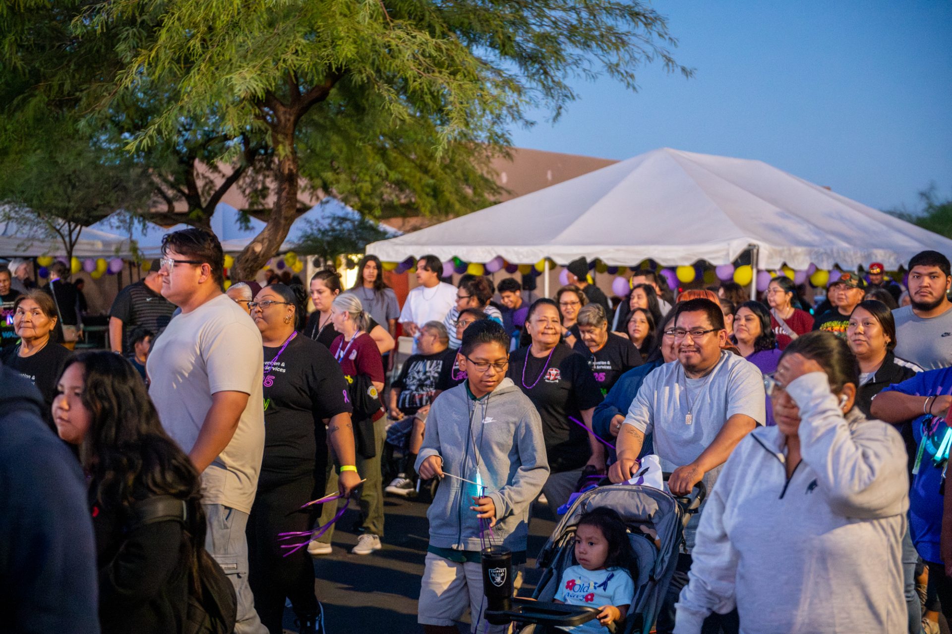 Glow Walk Helps Community Members Heal
