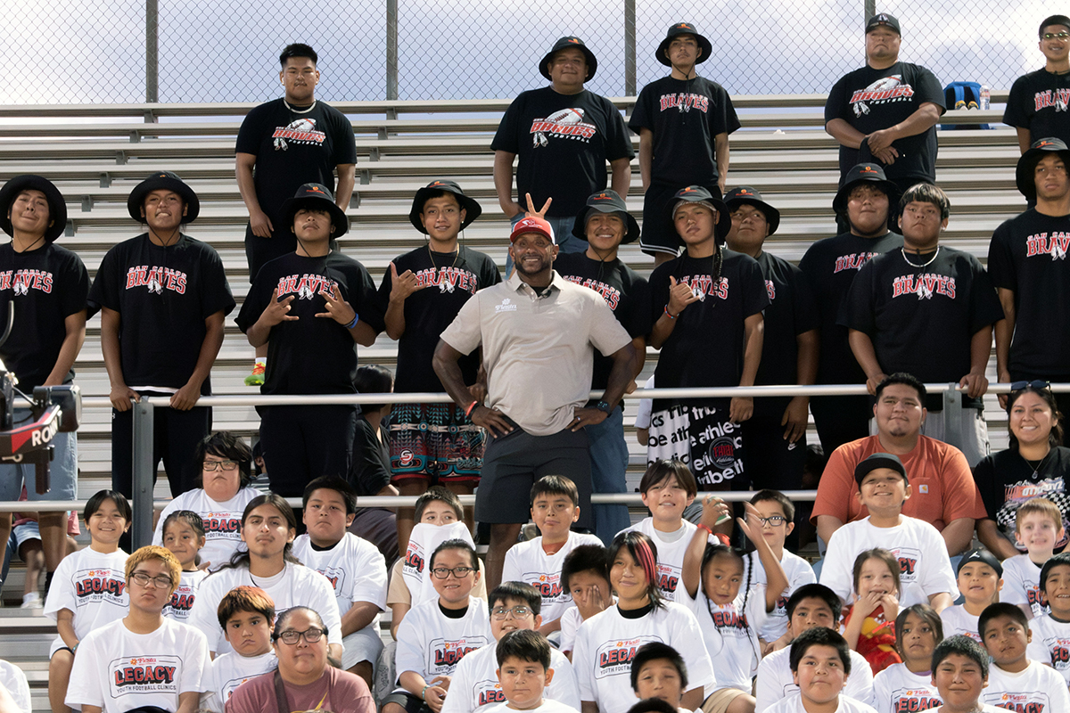 Native Football Camp Held at Scottsdale Community College