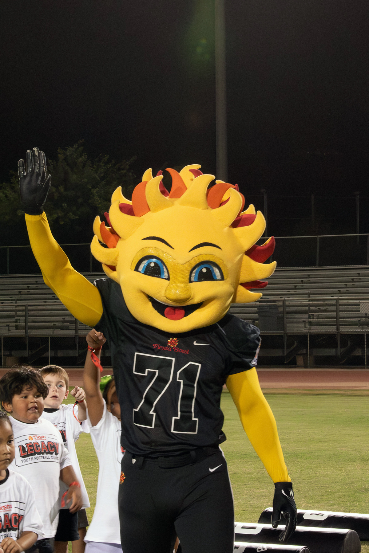 Native Football Camp Held at Scottsdale Community College