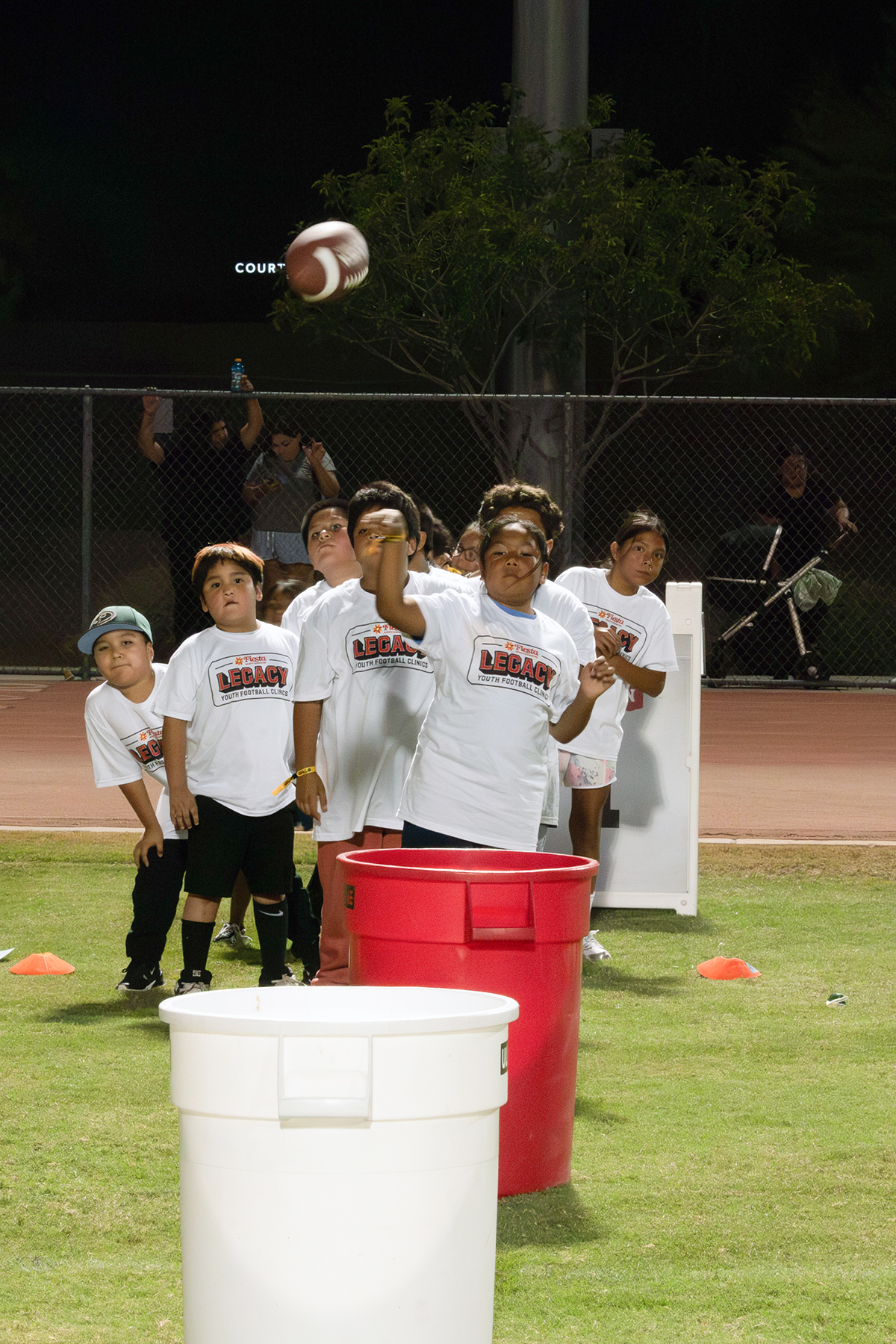 Native Football Camp Held at Scottsdale Community College
