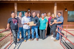 Salt River Food Bank Receives Donation from Salt River Business Owners Association