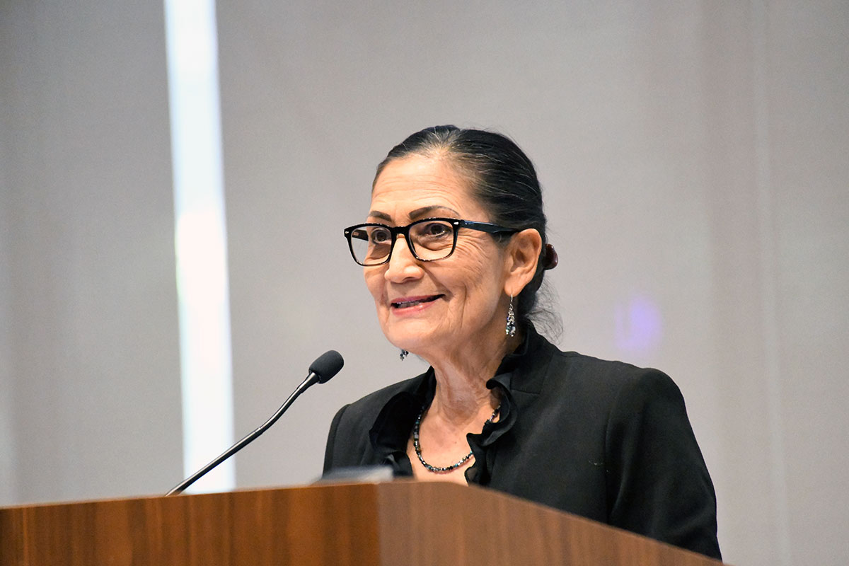 Deb Haaland Delivers Lecture at ASU Sandra Day O’Connor College of Law