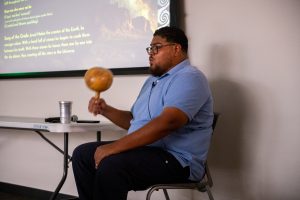 Jonathon Curry Brings O'odham World & Song Trails Program to Ske:g Himdag Ki: