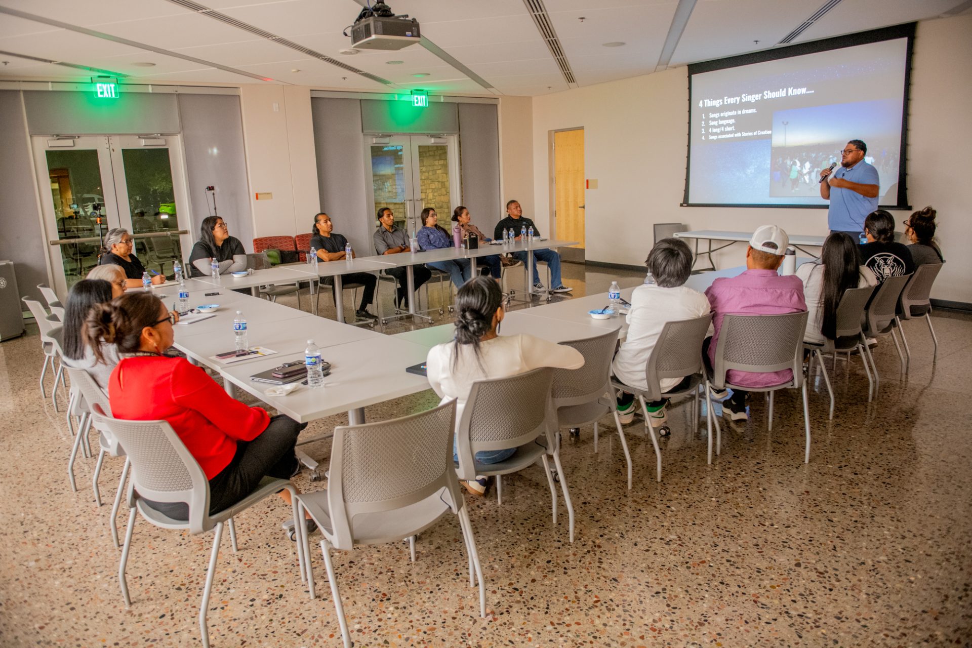 Jonathon Curry Brings O'odham World & Song Trails Program to Ske:g Himdag Ki: