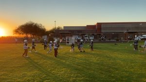 Lacrosse a Hit With Youth at Ske:g Himdag Ki: