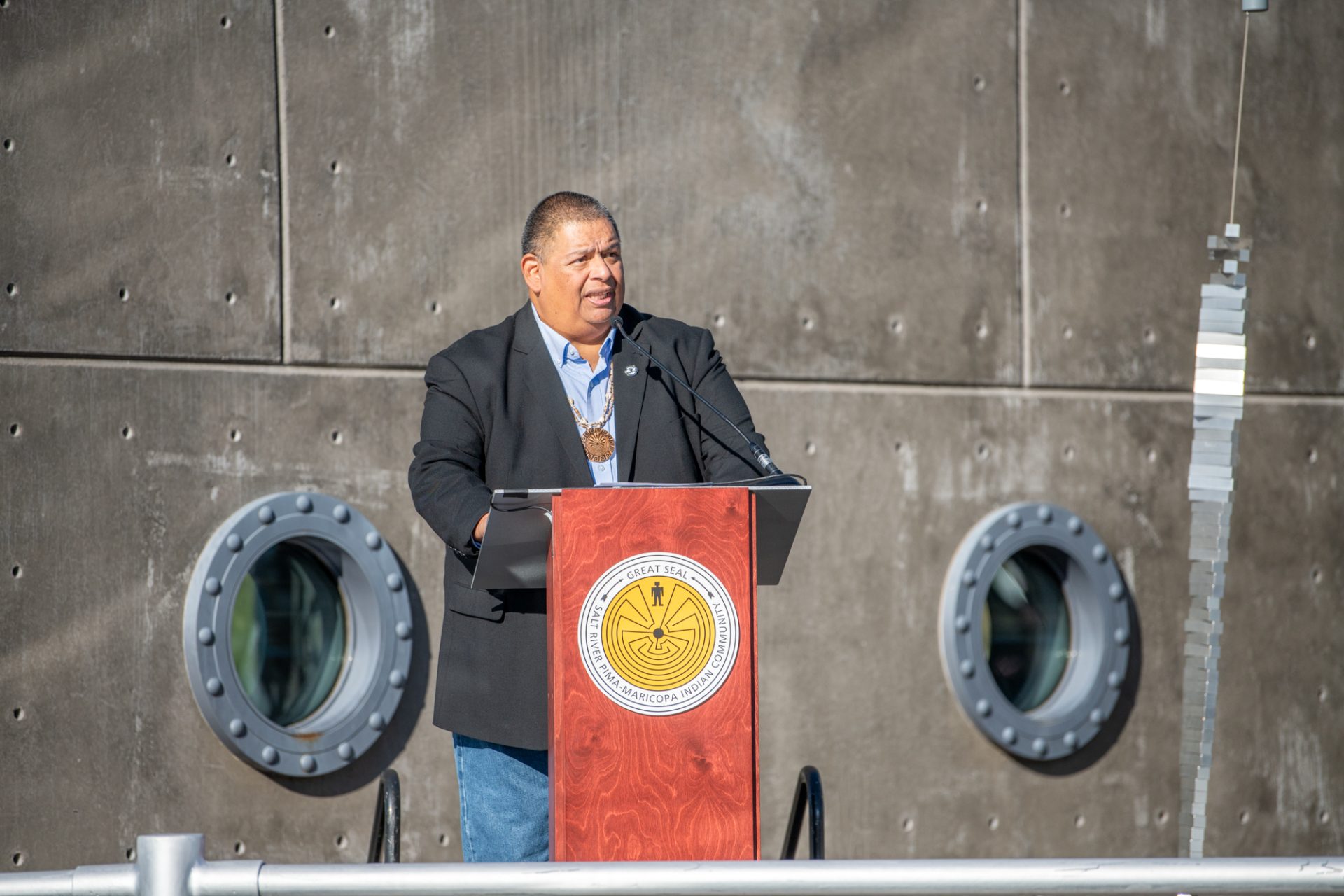 National Pearl Harbor Remembrance Day at USS Arizona Memorial Gardens at Salt River