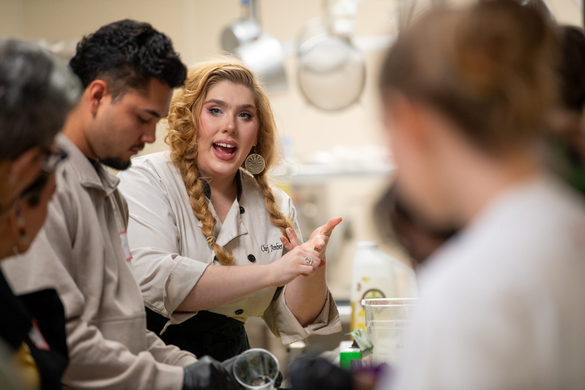 Shannon Reina Demonstrates Traditional Foods with ASU Students