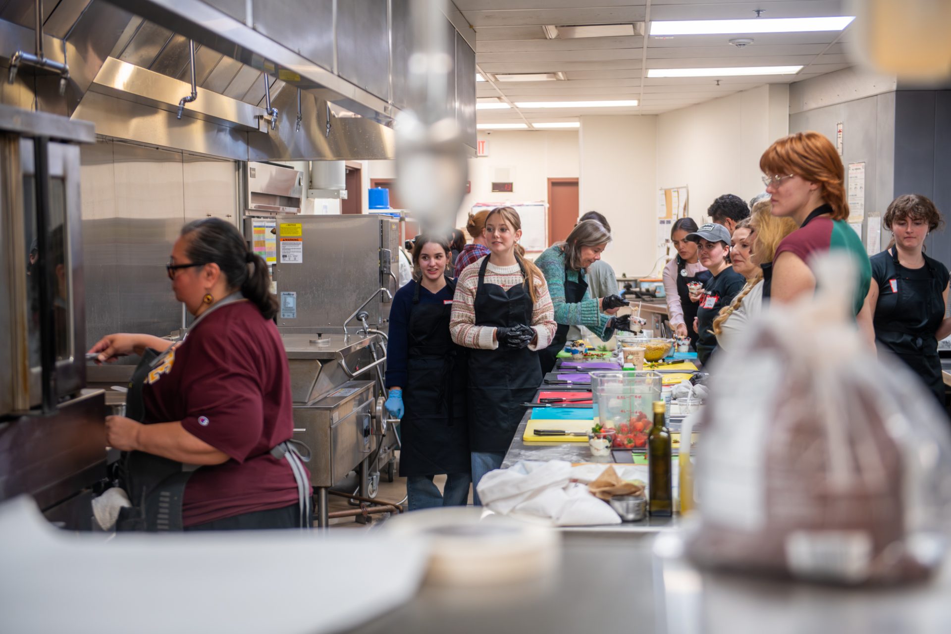 Shannon Reina Demonstrates Traditional Foods with ASU Students