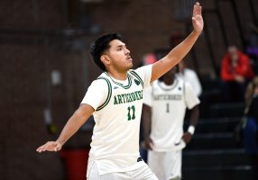 Beau Burns Jr. Suits Up for SCC Fighting Artichokes 