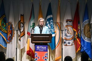 Arizona Gov. Katie Hobbs Speaks at Tribal Leaders Breakfast