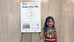 Salt River Elementary Student Ava Sixkiller Wins AZ529 Art Contest