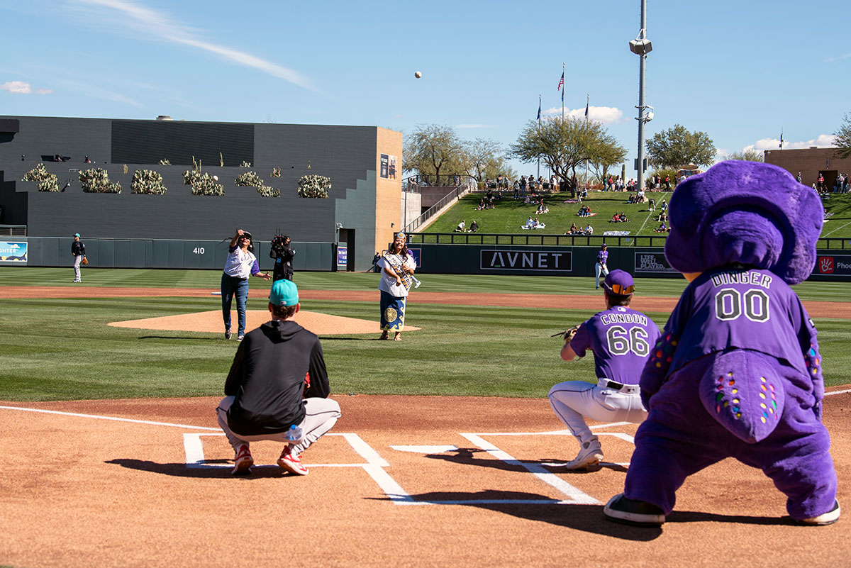 Play Ball! Salt River Pima-Maricopa Indian Community Celebrates Spring Training’s Opening Day 