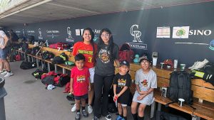 SRFD Firefighter Recognized at Banana Ball Game