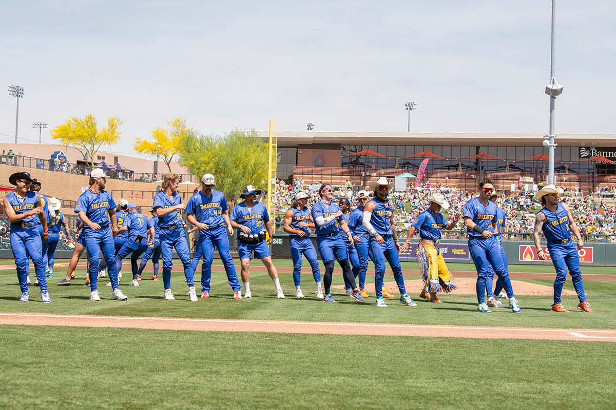 SRFD Firefighter Recognized at Banana Ball Game